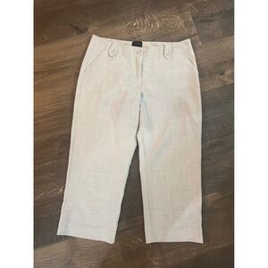 The Limited Cropped Pants Cassidy Fit Career Casual Gray Size 8